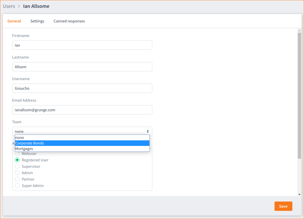 assigning users to teams 1