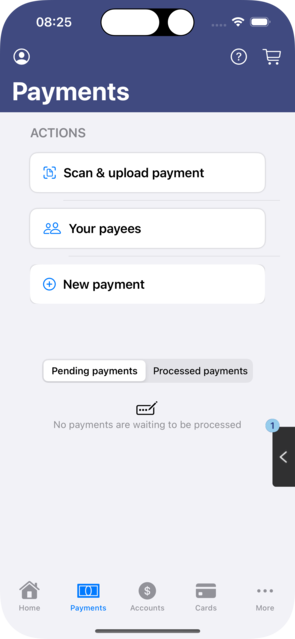Active conversation indicator, moved off-screen